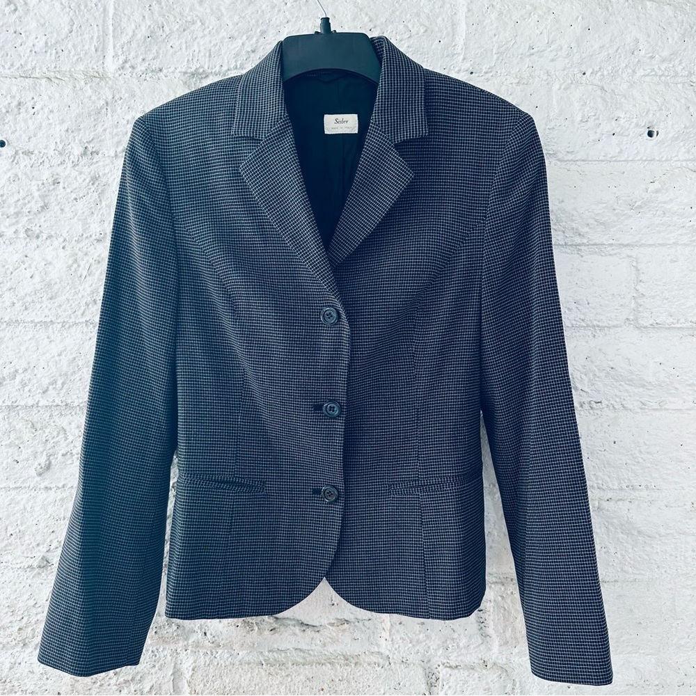 Sisley  blazer suit size 40 -S gray good condition